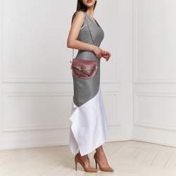 Pre Owned حقيبة كتف لويفي "غيت" جلد متعددة الألوان