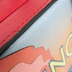 Pre Owned Loewe POSTAL Small Bag Leather Handbag Shoulder Bag Orange Red Color