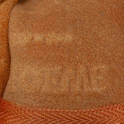Pre Owned Loewe Brown Small Leather Flamenco Knot Tote