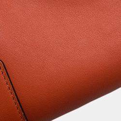 Pre Owned Loewe Amazona 2Waybag Orange Leather