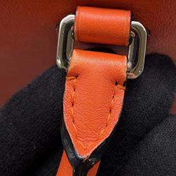 Pre Owned Loewe Amazona 2Waybag Orange Leather