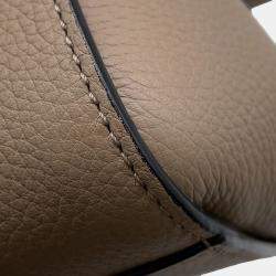 Pre Owned Loewe Hammock Compact Beige Leather