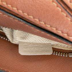 Pre Owned Loewe Brown Mini Calfskin Puzzle Satchel