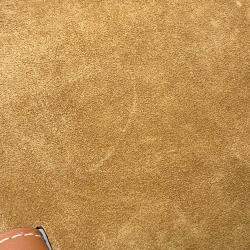 Pre Owned Loewe Gate Shoulder Bag Tan/Natural Raffia Leather Size Small