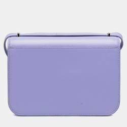 Pre Owned Loewe Purple Medium Leather Goya Crossbody