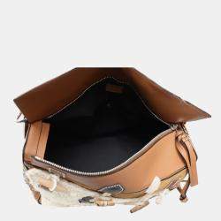 Pre Owned XL Puzzle Studded Shoulder Bag