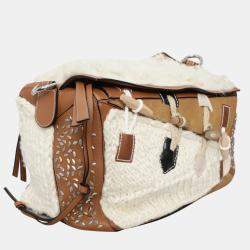 Pre Owned XL Puzzle Studded Shoulder Bag