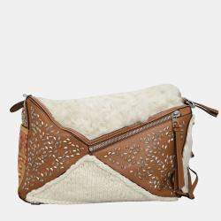 Pre Owned XL Puzzle Studded Shoulder Bag