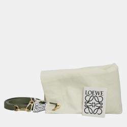 Pre Owned Anagram Jacquard & Calfskin Amazona 28 Bag