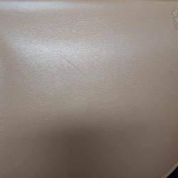 Pre Owned Small Gate Crossbody Bag With Gold Metal Edging Trim