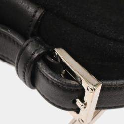 Pre Owned Loewe Black Suede Handbag