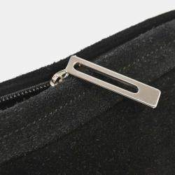 Pre Owned Loewe Black Suede Handbag