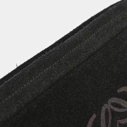 Pre Owned Loewe Black Suede Handbag
