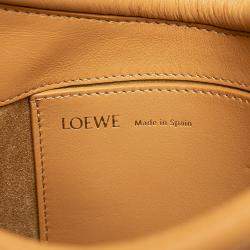 Pre Owned Loewe Brown Leather Paseo Satchel