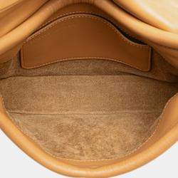 Pre Owned Loewe Brown Leather Paseo Satchel