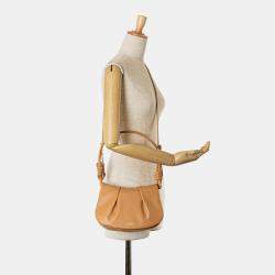 Pre Owned Loewe Brown Leather Paseo Satchel