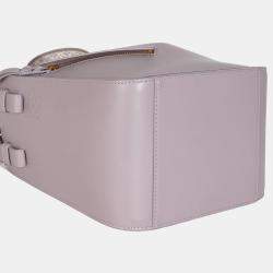 Pre Owned Loewe Purple Fog Calfskin Small Hammock Compact Shoulder Bag