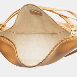 Pre Owned Loewe Brown Mini Leather Hammock Hobo
