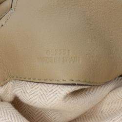Pre Owned Loewe Brown Large Calfskin Flamenco Knot Clutch