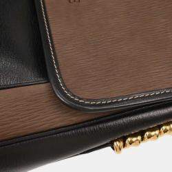 Pre Owned Loewe Brown Leather Belasquez Shoulder Bag