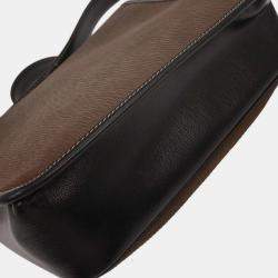 Pre Owned Loewe Brown Leather Belasquez Shoulder Bag