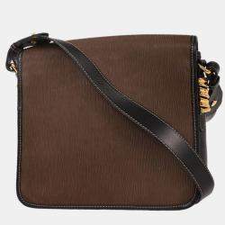 Pre Owned Loewe Brown Leather Belasquez Shoulder Bag