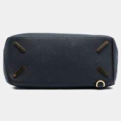 Pre Owned Loewe Black Medium Calfskin Puzzle Satchel