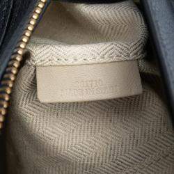 Pre Owned Loewe Black Medium Calfskin Puzzle Satchel