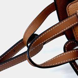 Pre Owned Loewe Brown Leather Hammock Bag Mini