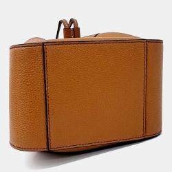 Pre Owned Loewe Brown Leather Hammock Bag Mini