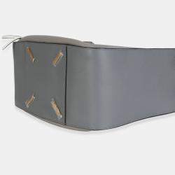 Pre Owned Loewe Grey Black Calfskin Medium Hammock Shoulder Bag