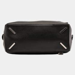 Pre Owned Loewe Black Medium Calfskin Puzzle Satchel