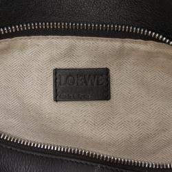 Pre Owned Loewe Black Medium Calfskin Puzzle Satchel