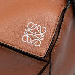 Pre Owned Loewe Medium Calfskin Puzzle Satchel