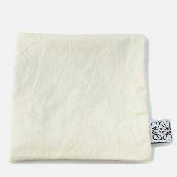 Pre Owned Loewe Gate Bucket Bag Anagram 2Way Handbag Beige/Black Canvas Leather