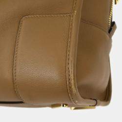 Pre Owned Loewe Brown Leather Amazona 36 2way Handbag