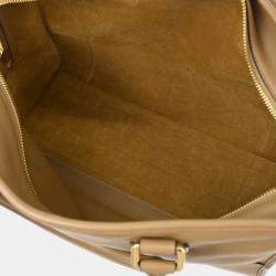 Pre Owned Loewe Brown Leather Amazona 36 2way Handbag