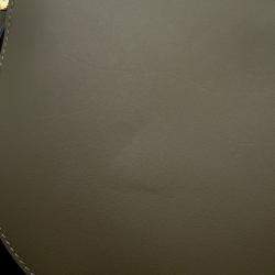 Pre Owned Loewe Gate Dual Shoulder Bag Olive Green Calf Leather Size Small