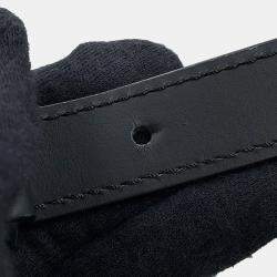 Pre Owned Loewe Paula Ibiza Balloon Shoulder White/Black Canvas Leather Size Small