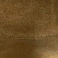 Pre Owned Loewe Paula Ibiza Balloon Shoulder White/Black Canvas Leather Size Small