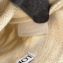 Pre Owned Loewe Anagram Cut-Out Pocket Brown Calf Leather