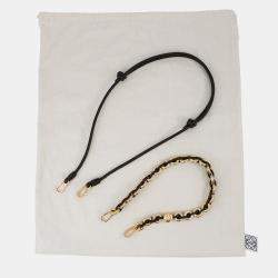 Pre Owned Loewe Flamenco Purse 2Way Shoulder Bag Beige Suede Size Large