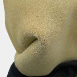 Pre Owned Loewe Flamenco Purse 2Way Shoulder Bag Beige Suede Size Large