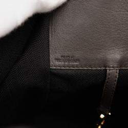 مملوكة مسبقًا Loewe Brown Small Tricolor Soft Grained Calfskin Hammock Bag