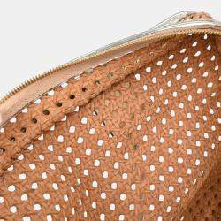 Pre Owned حقيبة يد لويفي أمازونا جلد فضية 36