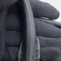 Pre Owned أمازوناس لويفي من جلد العجل الأسود حجم ٢٨