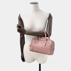 Pre Owned حقيبة لويفي أمازونس جلد وردي مقاس 23