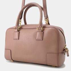 Pre Owned حقيبة لويفي أمازونس جلد وردي مقاس 23