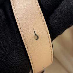 Pre Owned Loewe Hammock Light Pink/Jasmin Flower Leather Size Small