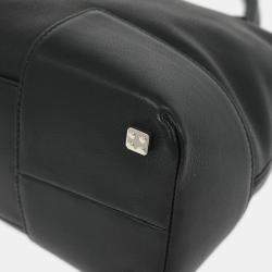 Pre Owned Loewe Black Fusta 30 Tote Bag